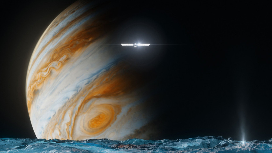 NASA depicts the Europa Clipper 