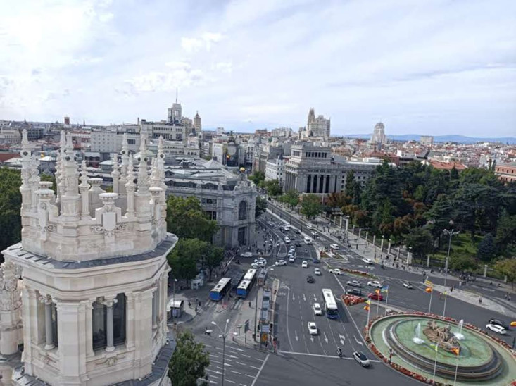 Πανοραμική θέα της Μαδρίτης
