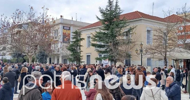 Συγκέντρωση για τα Τέμπη