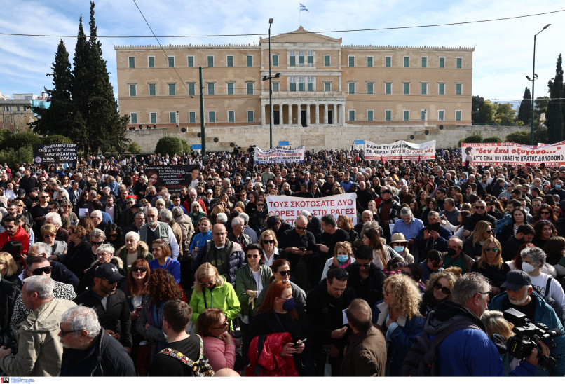 Συγκέντρωση για τα Τέμπη στην Αθήνα