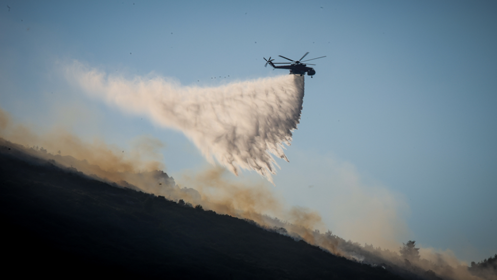 «Πορτοκαλί» συναγερμός για πυρκαγιές - Στο επίπεδο 4 Αττική, Πελοπόννησος και Εύβοια