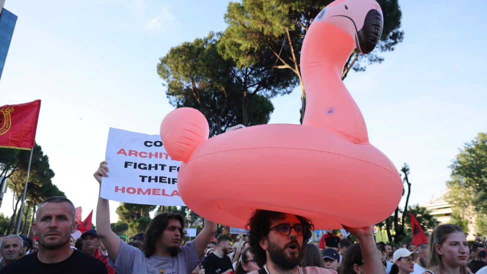 Η αλβανική «επανάσταση των φλαμίνγκο»: Ο γαμπρός του Τραμπ πυροδότησε κατά λάθος εξέγερση