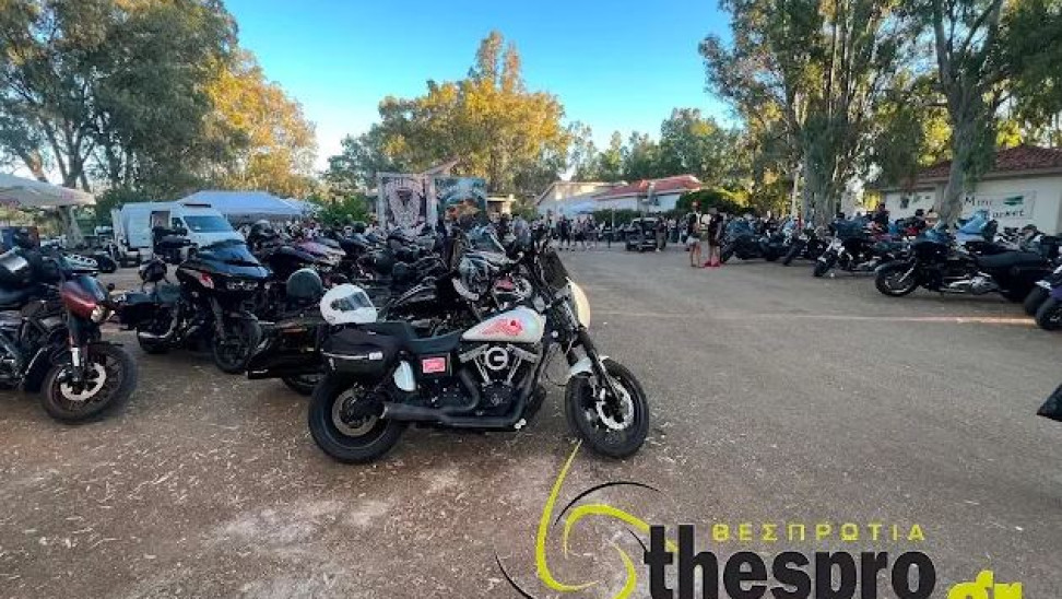 «Απόβαση» των Hells Angels στην Ηγουμενίτσα: Η περιοχή «βούλιαξε» από μηχανές - Μέχρι και γάμος έγινε στην παραλία