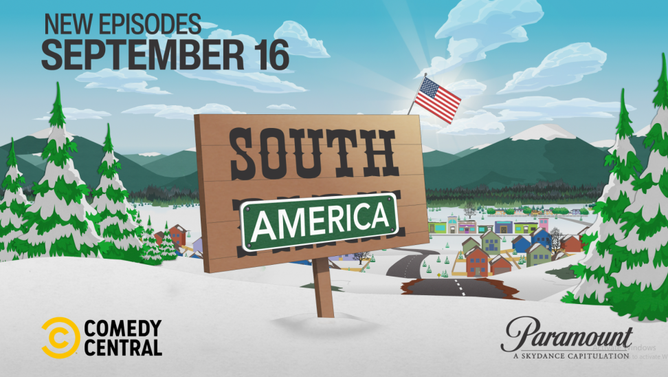 Η σατιρική σειρά South Park μετονομάζεται σε South America