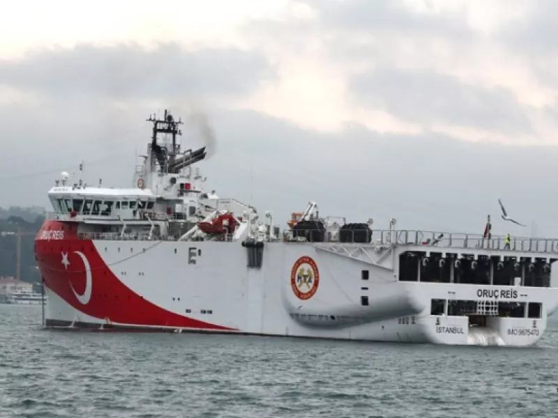 Ορούτς Ρέις: Απλωμένα καλώδια «δείχνει» η ταχύτητα του σκάφους