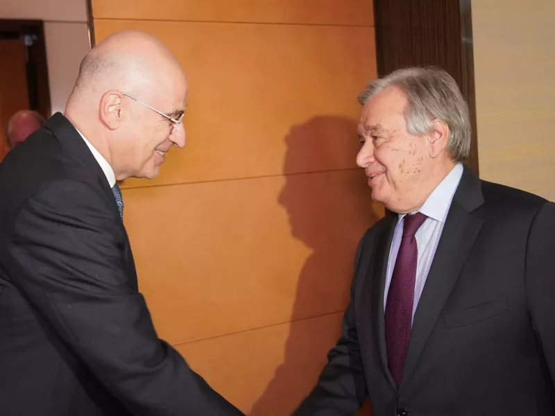 Δένδιας μετά τον Γκουτέρες: Η Ελλάδα έχει ρόλο και λόγο για την κατάσταση στη Λιβύη