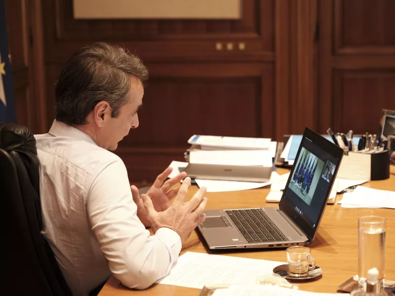 Μητσοτάκης προς Μισέλ: Νέα χρηματοδοτικά εργαλεία για την αντιμετώπιση του κορωνοϊού