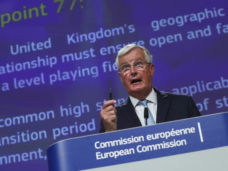 Brexit-Μπαρνιέ:Συνεχίζει να είναι δυνατή μια εμπορική συμφωνία με τη Βρετανία