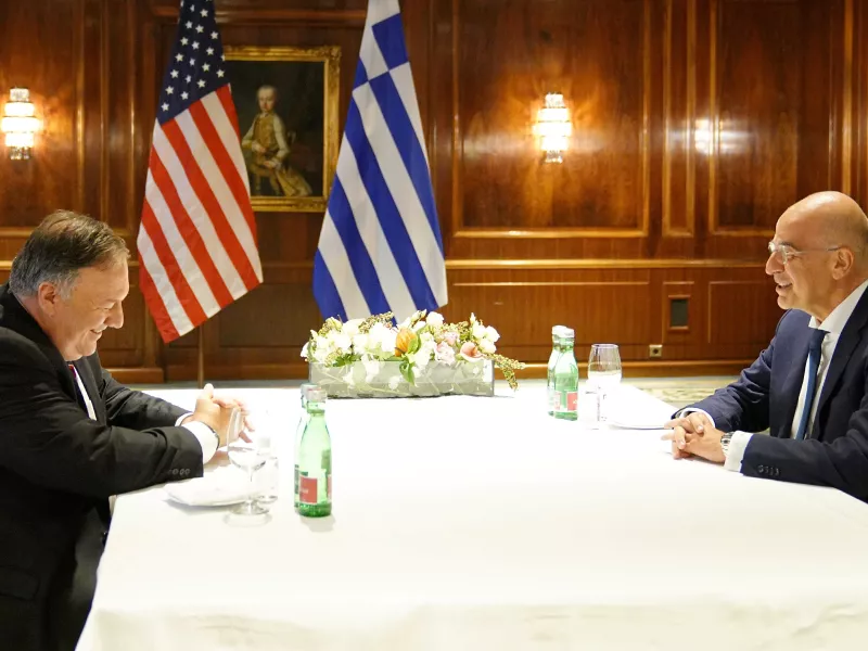 Συνάντηση Δένδια - Πομπέο: Τι ζήτησε η Αθήνα - Πομπέο: Ισχυρή διμερής σχέση ΗΠΑ - Ελλάδας