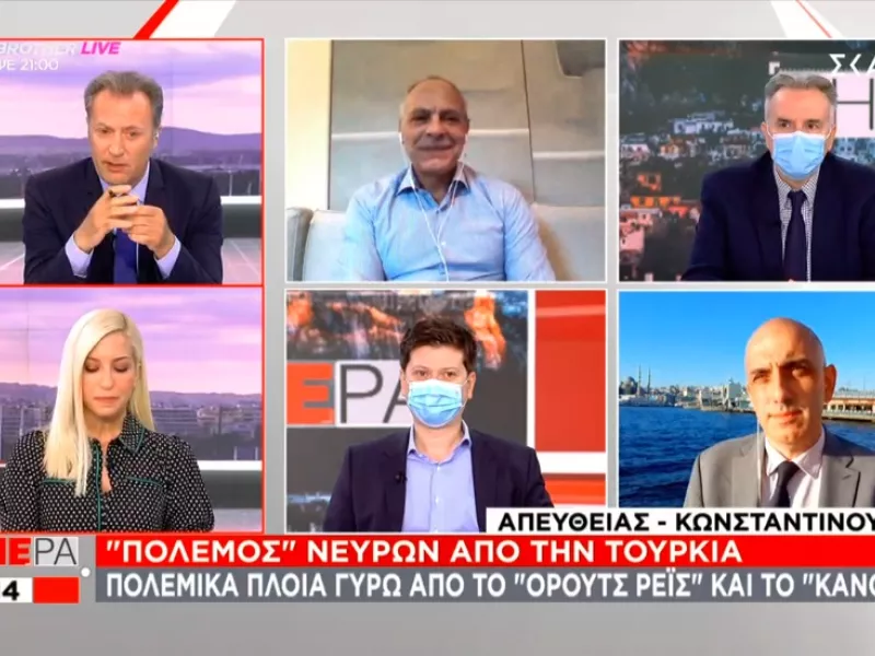 Διακόπουλος στον ΣΚΑΪ: Για την Τουρκία χρειάζεται έξυπνη ισχύς, χρειάζονται «κόκκαλα» και «μυς» 