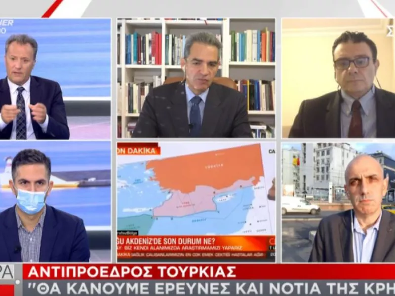 Προκαλεί ο αντιπρόεδρος της Τουρκίας: Θα κάνουμε έρευνες και νότια της Κρήτης  