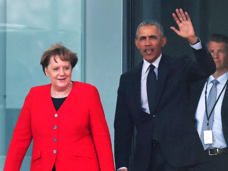 Γερμανία: Έπαινοι Ομπάμα για την Μέρκελ: Είχαμε αντιπαραθέσεις, αλλά καλός άνθρωπος