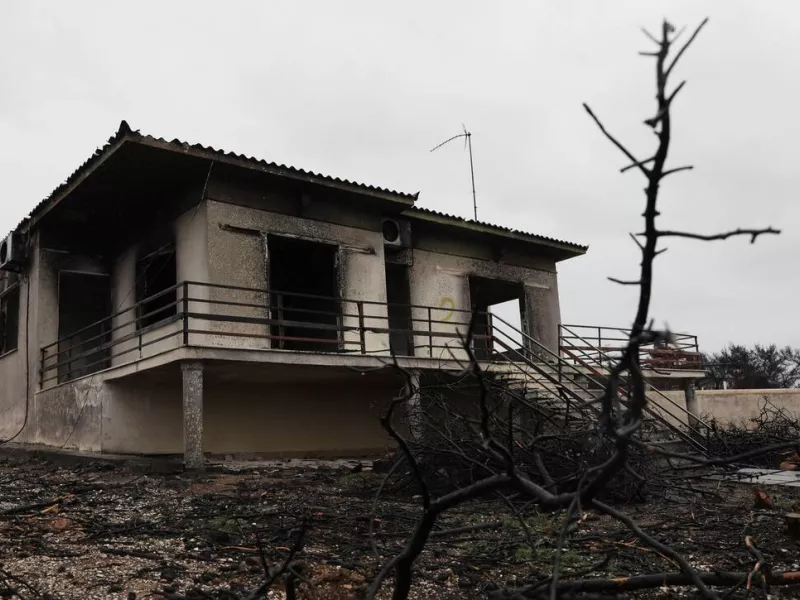 Καμένο σπίτι Μάτι