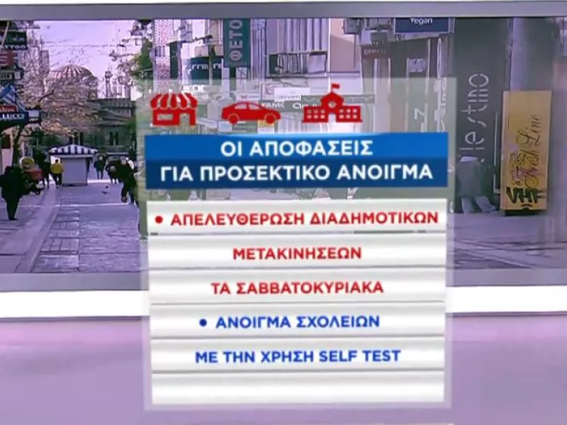 Οι αποφάσεις της επιτροπής για λιανεμπόριο και διαδημοτικές μετακινήσεις