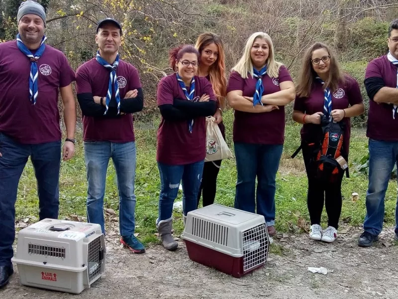 Πρόσκοποι αναλαμβάνουν τη φροντίδα των πληγωμένων άγριων ζώων