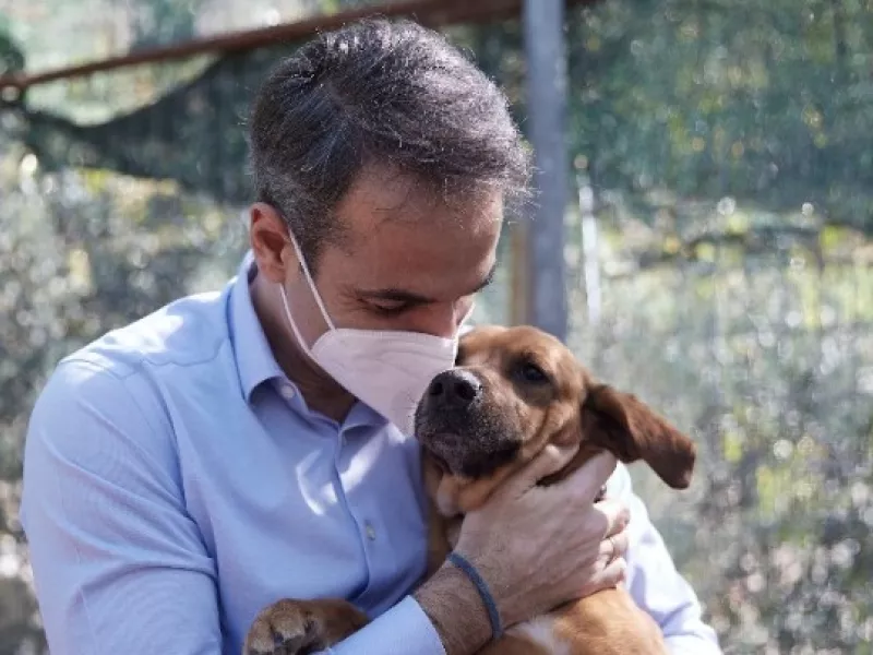 Για πρώτη φορά πρωθυπουργός σε καταφύγιο