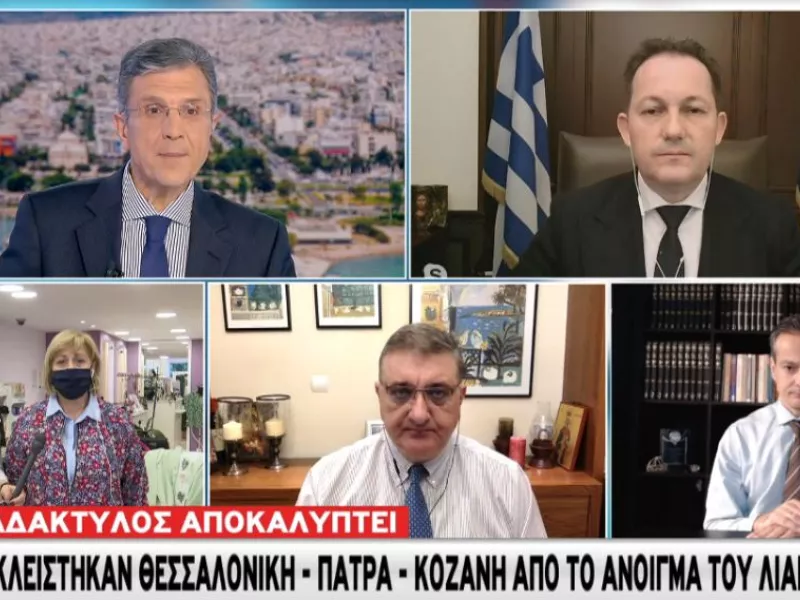 Πέτσας σε ΣΚΑΪ: Τι οδήγησε στο «μπλόκο» στο άνοιγμα του λιανεμπορίου σε Θεσσαλονίκη, Αχαΐα, Κοζάνη