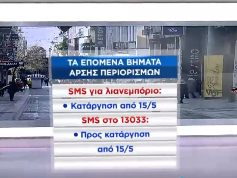 Άρση περιορισμών: Τι θα ισχύει με SMS, μετακινήσεις εκτός νομού, γυμναστήρια-Προνόμια εμβολιασμένων
