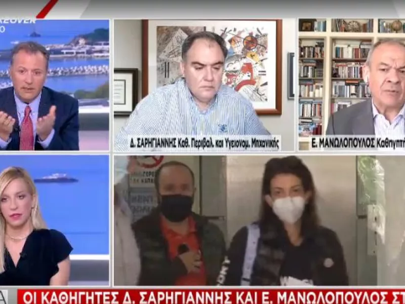 Μανωλόπουλος-ΣΚΑΪ: Πιο αυξημένες οι θρομβώσεις σε νεότερα άτομα- γυναίκες κυρίως με Astrazeneca (vid)