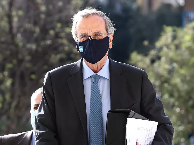 Θετικός στον κορωνοϊό ο πρώην πρωθυπουργός Αντώνης Σαμαράς