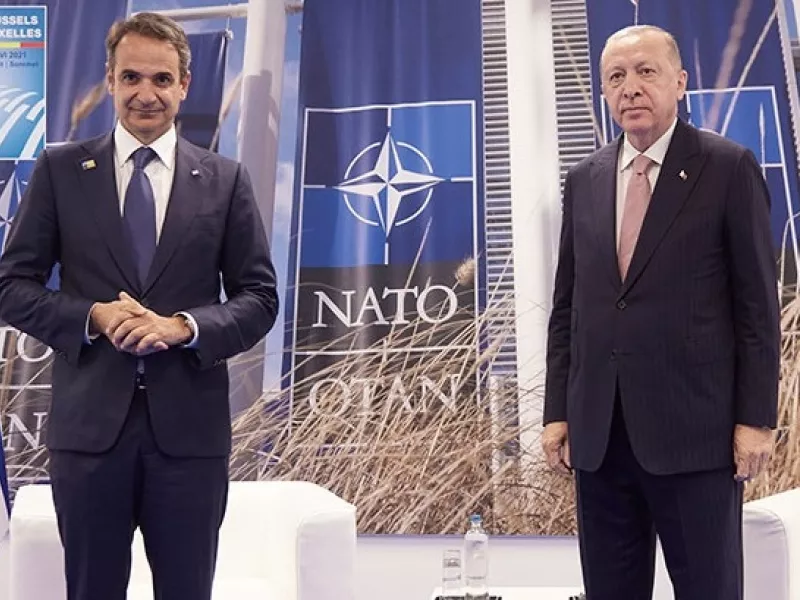 Μητσοτάκης - Ερντoγάν