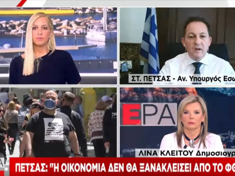 «Παράθυρο» για υποχρεωτικούς εμβολιασμούς στην εστίαση -Τι είπε ο Πέτσας στον ΣΚΑΪ