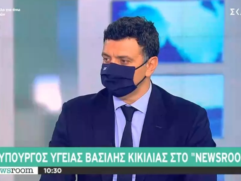 Κικίλιας – ΣΚΑΪ: Κανονικότητα για τους εμβολιασμένους – Εμβολιασμοί έξω από ναούς από Κυριακή 