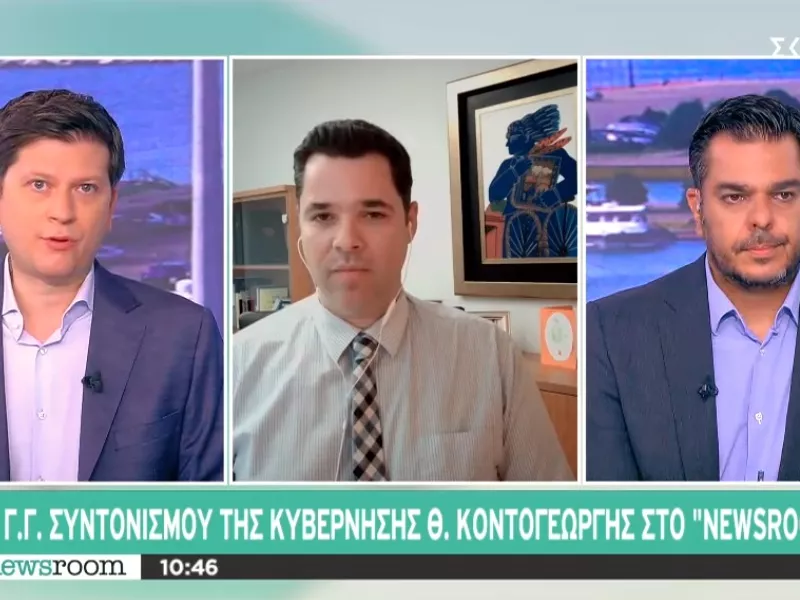Κοντογεώργης σε ΣΚΑΪ για ανεμβολίαστους: Δεν θα ορίζουν την οικονομική ζωή του τόπου