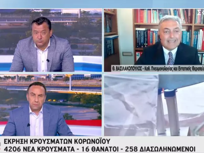 Αποπνικτική η ατμόσφαιρα από φωτιά: Τι κάνουμε για να προστατευτούμε-Ο Βασιλακόπουλος εξηγεί