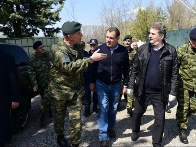  Χρυσοχοΐδης-Παναγιωτόπουλος από Έβρο: «Τα σύνορά μας θα παραμείνουν ασφαλή και απαραβίαστα»