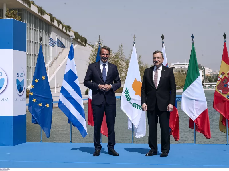 EUMED9 -Ντράγκι: Η ΕΕ πρέπει να παρέμβει για τους αυξημένους λογαριασμούς ρεύματος