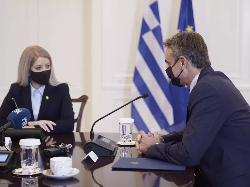 Μητσοτάκης: Προτεραιότητα της Αθήνας ο τερματισμός της τουρκικής κατοχής στην Κύπρο