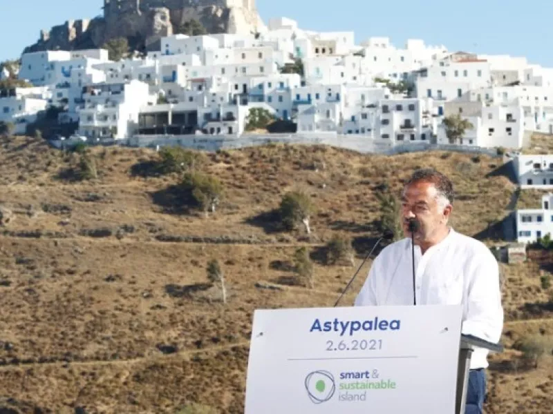 Η Αστυπάλαια στην COP26: Ο δήμαρχος παρουσίασε το έργο «Astypalea: Smart & Sustainable Island»