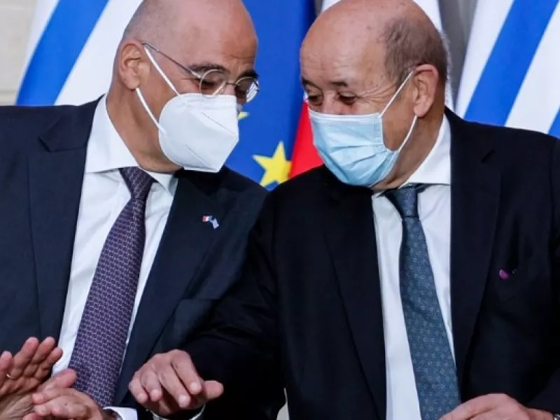 Στην Αθήνα σήμερα η τετραμερής ΥΠΕΞ Ελλάδας-Γαλλίας-Αιγύπτου-Κύπρου- Συνάντηση Δένδια-Λε Ντριάν