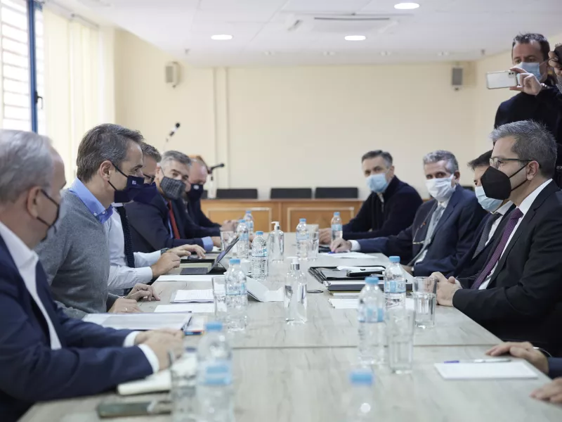 Μητσοτάκης: Ιστορική ευκαιρία για τη Δυτική Μακεδονία το σχέδιο απολιγνιτοποίησης και δίκαιης μετάβασης