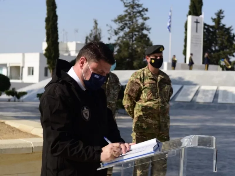 Επίσκεψη Χαρδαλιά στο 401 Γενικό Στρατιωτικό Νοσοκομείο Αθηνών