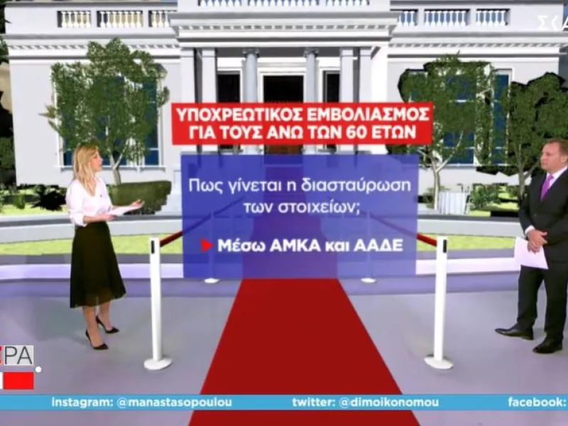 3+1 ερωτήσεις και απαντήσεις για τον υποχρεωτικό εμβολιασμό των πολιτών άνω των 60 ετών 