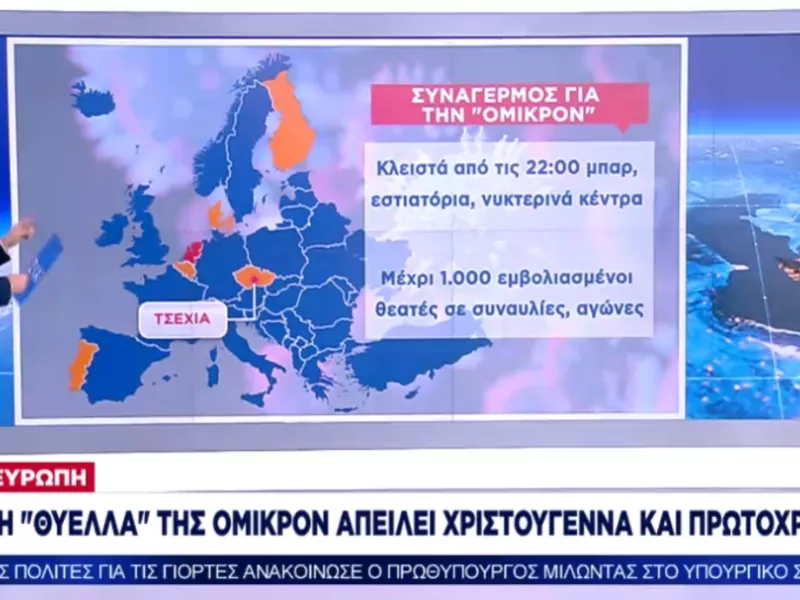 Κορωνοϊός: Η «θύελλα» της Όμικρον στην Ευρώπη φέρνει νέα αυστηρά μέτρα 