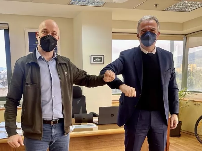 Συνάντηση Καλαφάτη-Αμυρά: Στο επίκεντρο ο καθαρισμός του Θερμαϊκού