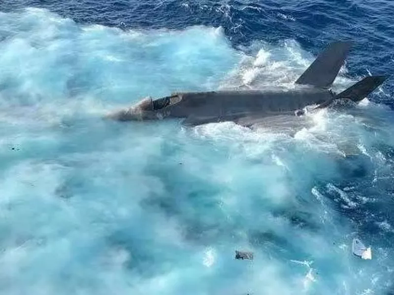 Συντριβή αμερικανικού F-35: Αυθεντικό το βίντεο επιβεβαιώνει το Πολεμικό Ναυτικό