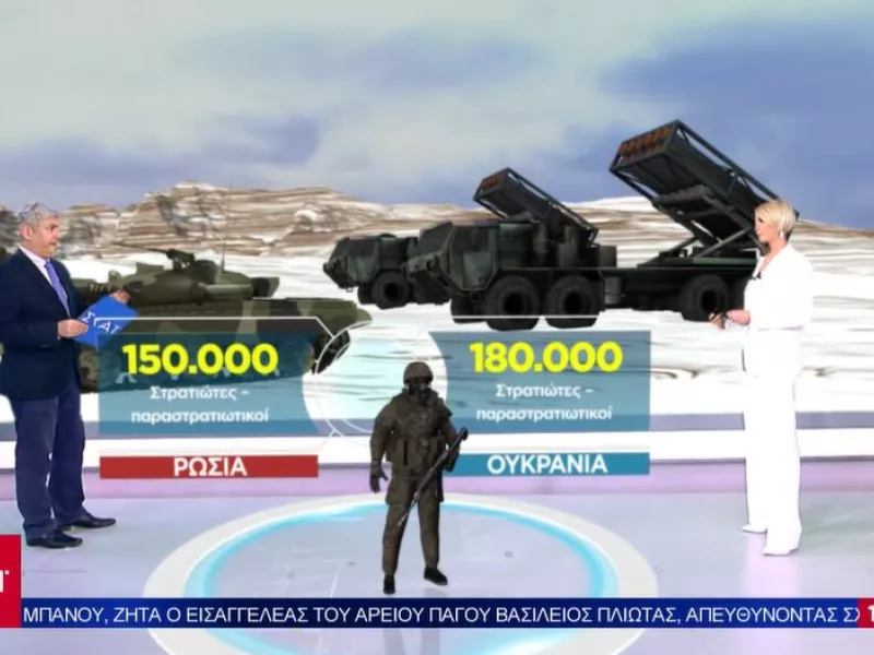 Σε θέση μάχης τα ρωσικά στρατεύματα στην Ουκρανία- Οι δυνάμεις που έχουν αναπτύξει Μόσχα και Κίεβο 