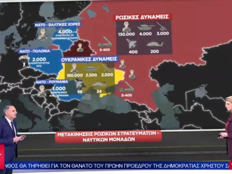 Τύμπανα πολέμου στην Ουκρανία: Στέλνουν αλεξιπτωτιστές οι ΗΠΑ-Μετακινεί τα στρατεύματά της η Ρωσία
