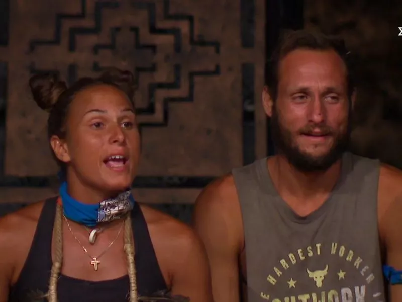 Survivor: «Μπίλιες» Ασημίνα και Κατσαούνης- Ξέφυγαν «γαλλικά» και το πράγμα φούντωσε