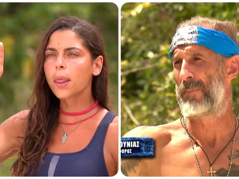 Survivor: Η Μυριέλλα κοροϊδεύει τον Τάκη και εκείνος την «ξεσκεπάζει»