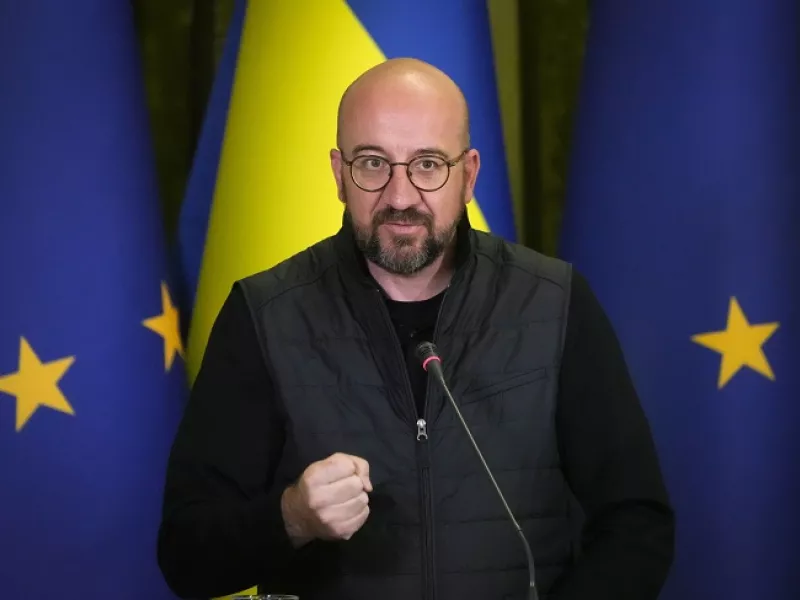 Σαρλ Μισέλ από την Μποροντιάνκα: Η ιστορία δεν θα ξεχάσει τα εγκλήματα πολέμου που διαπράχθηκαν εδώ