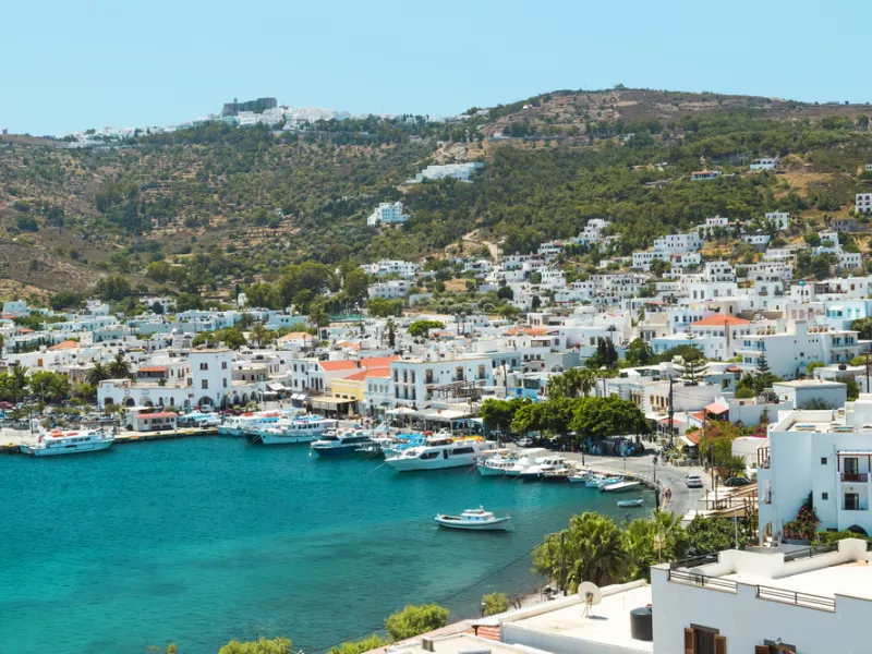 Πατμος λιμάνι Σκάλα