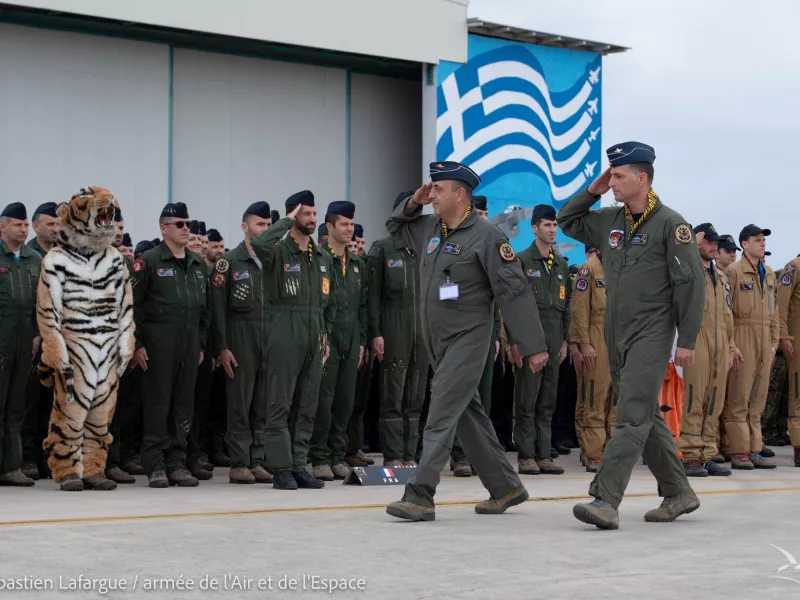 Ιντερνετικό ντελίριο με την μασκότ – τίγρη της άσκησης του ΝΑΤΟ Tiger Meet 2022 στον Άραξο