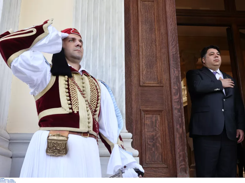 Τζορτζ Τσούνης: Ο νέος πρέσβης των ΗΠΑ στην Ελλάδα επέδωσε τα διαπιστευτήριά του στην Πρόεδρο