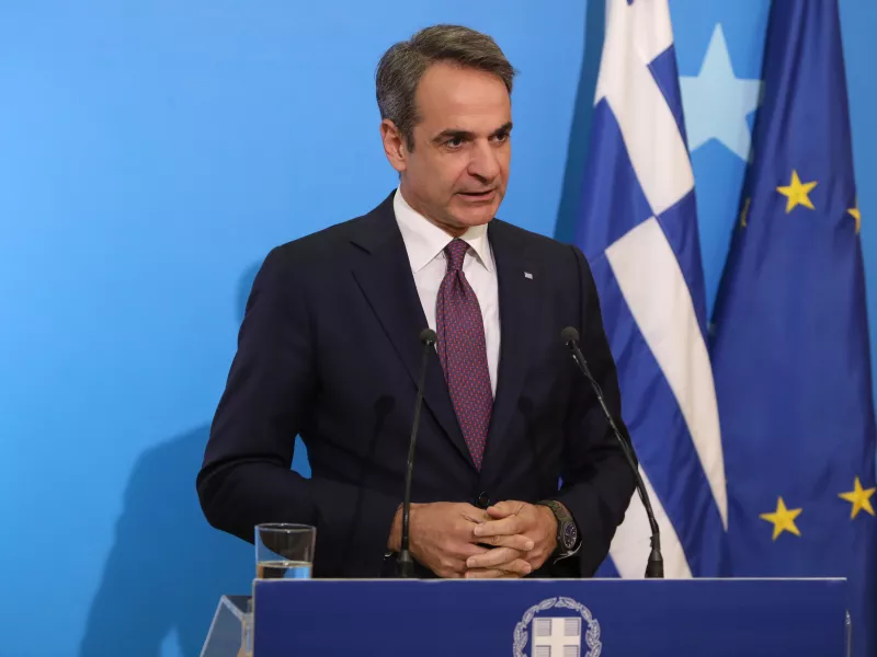 Ο πρωθυπουργός Κυριάκος Μητσοτάκης 