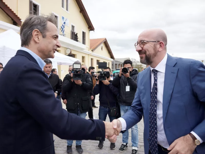 Ανάρτηση Μισέλ στα ελληνικά από την Αλεξανδρούπολη: Θα τερματίσουμε την εξάρτησή μας από τα ρωσικά ορυκτά καύσιμα